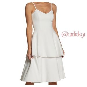 Dress the Population Elegant Tiered Dress